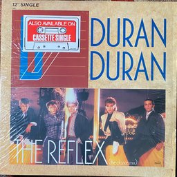 Duran Duran - The Reflex (Dance Mix) 12' Single - V-8587- In Shrink- VERY GOOD CONDITION