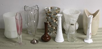 Vases Lot Of 11