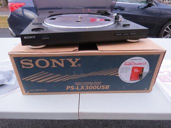 Sony Turntable In The Box, Doesn't Look Used!