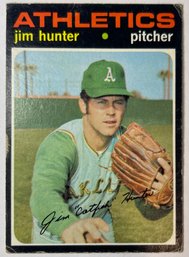 1971 Topps #45 Jim 'Catfish' Hunter