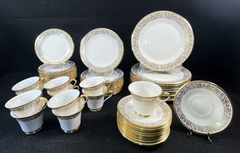 Lenox Tuscany Porcelain China Set- Setting For Eleven