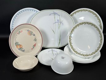 An Assortment Of Corelle Dinnerware