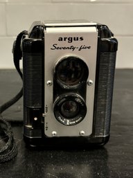 Vintage, 1950's Argus, Argoflex Seventy-five TLR Film Camera