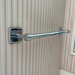 A Collection Of Vintage Chrome Towel Rods - Primary And More
