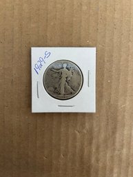 Beautiful 1929-S Walking Liberty Silver Half Dollar 90 Silver Coin
