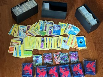 Bulk Modern Pokemon Lot Holos,Reverse,Rare,Supplies,VMax And Base