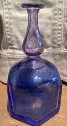 Signed Art Glass Bottle