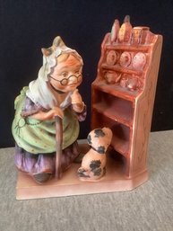 Old Mother Hubbard Figurine