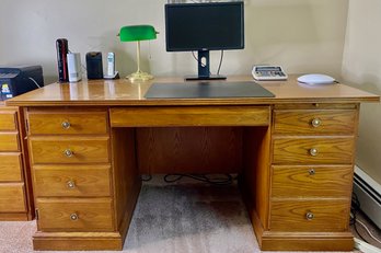 Thomasville Oak Computer Desk