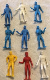 Lot Of Vintage 1960s Marx Plastic Figures - M