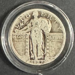 1927 Standing Liberty Silver Quarter