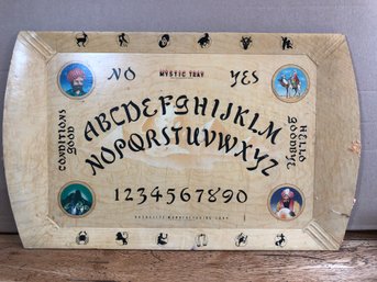 VINTAGE HASKELITE MYSTIC TRAY OUIJA BOARD GAME