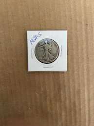 Beautiful 1928-S Walking Liberty Silver Half Dollar 90 Silver Coin