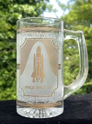 NASA Kennedy Space Center Space Shuttle 5.5' Culver Glass Mug