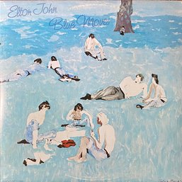 ELTON JOHN -'BLUE MOVES' -  2 LP, MCA2-11004, 1976 PRESS, VERY GOOD CONDITION W/ Sleeve