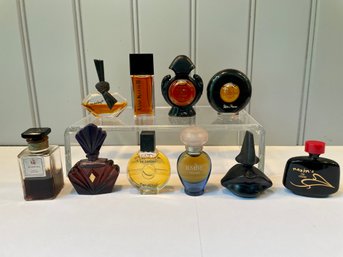 Miniature Perfume Bottles Including Paloma Picasso