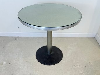 (2 Of 2) Formica Top Metal Table