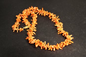 Genuine Vintage Branch Coral Necklace 18' Long