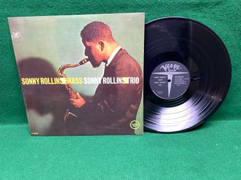Sonny Rollins Brass / Sonny Rollins Trio On 1962 Verve Records. Bop Jazz.