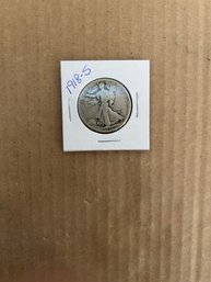 Beautiful 1918-S Walking Liberty Silver Half Dollar 90 Silver Coin