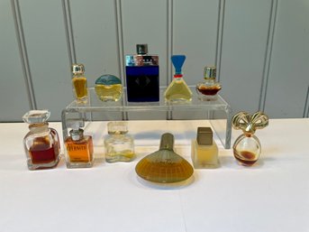 Miniature Perfume Bottles Including Monogram By Ralph Lauren