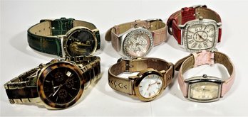 Lot Six Novelty Ladies Men's Wristwatches