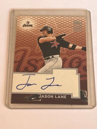 Jason Lane 2003 Topps Rookie Auto