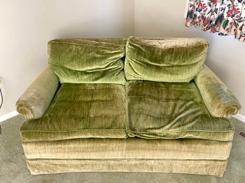 Vintage Green Couch