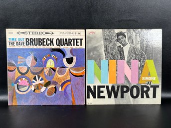 Vintage Vinyl LPs: Mid-Century Jazz From Brubeck & Simone