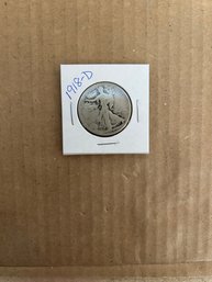 Beautiful 1918-D Walking Liberty Silver Half Dollar 90 Silver Coin