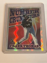 Frank Thomas 1997 Topps Numbers Crunchers SB2 Insert