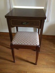 Sewing Machine Table And Stool