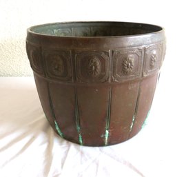 Antique Bronze Art Nouveau Jugendstil Style Planter