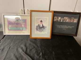 Lot Of 3 Pictures