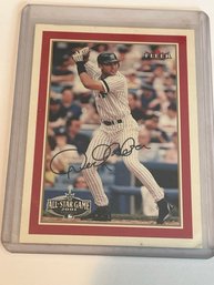 Derek Jeter 2001 Fleer All Star Game #2