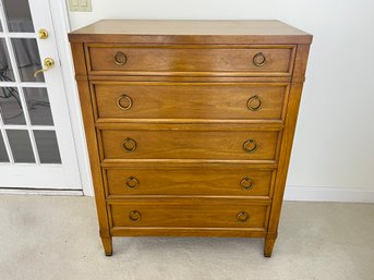 5 Drawer Tall Dresser By Sligh Furniture Grand Rapids Chair Co