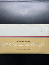 1986 United States Mint Set