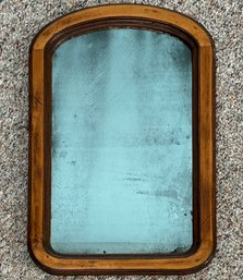 An Antique Pine Mirror