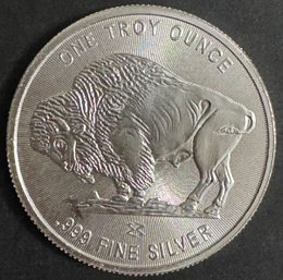 One Troy Ounce Fine Silver Round