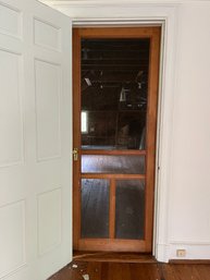 A Vintage Wood Screen Door - 3rd Flr