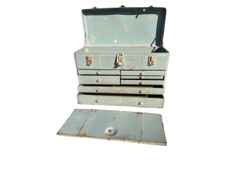Vintage Union Steel Tool Box
