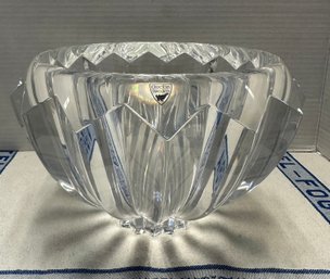 Orrefors EL 4729 14 Of Sweden Clear Fluted Heavy Crystal Candy Dish Bowl. FL/