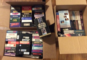 Lot Of VHS Movies - Several Are New And Sealed - L  (THIS IS NOT SHIPPABLE)