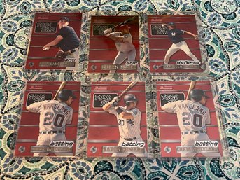 Lot Of 6 2000 Bowman Tool Time Rookie Insert Set