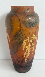 Gorgeous Signed Art Glass Vase