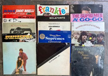 1960s Vinyl Album Collection Including Blood Sweat & Tears And The Supremes
