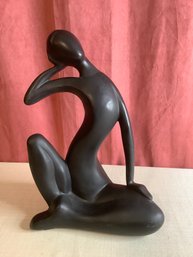 Black Women Silhouette Sculpture