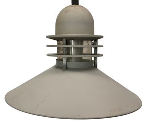 A Very Large Nautical Or Industrial Ceiling Fixture - Could Hang From Post Too