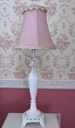 Playful Vintage Style Pink Lamp