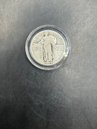 1925 Standing Liberty Silver Quarter